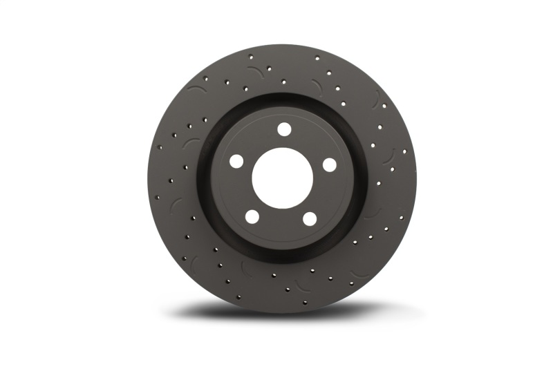 Jeep Wrangler Brake Rotors (2) - Front - Hawk Performance - Talon Cross Drilled And Slotted - `18-`20